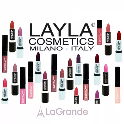 Layla Cosmetics High Shine Lipstick   