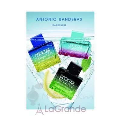 Antonio Banderas Cocktail Seduction Blue for Women   ()