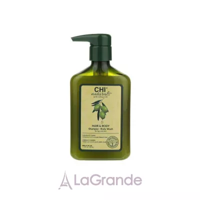 CHI Olive Organics Hair and Body Shampoo       