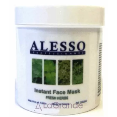 Alesso Professionnel Instant Face Mask Fresh Herbs    