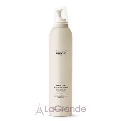 Previa Natural Haircare Style&Finish Mousse Extra Strong   ,  