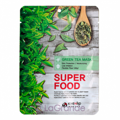 Eyenlip Super Food Green Tea Mask 1 in 10       
