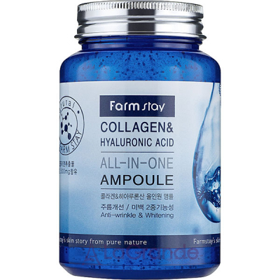 FarmStay All-In-One Collagen & Hyaluronic Acid Ampoule       