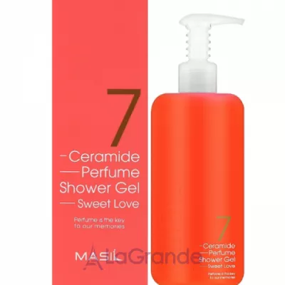 Masil 7 Ceramide Perfume Shower Gel Sweet Love      