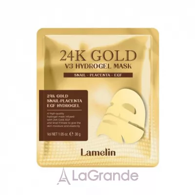 Lamelin 24K Gold V3 Hydrogel Mask    