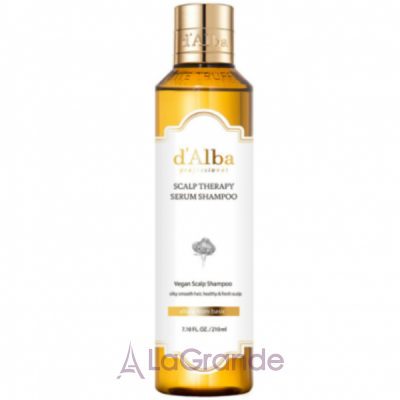 D'Alba Professional Repairing Scalp Therapy Serum Shampoo      