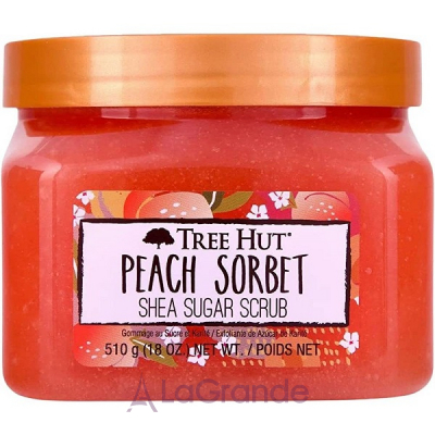 Tree Hut Peach Sorbet Shea Sugar Scrub       