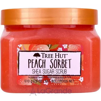 Tree Hut Peach Sorbet Shea Sugar Scrub       