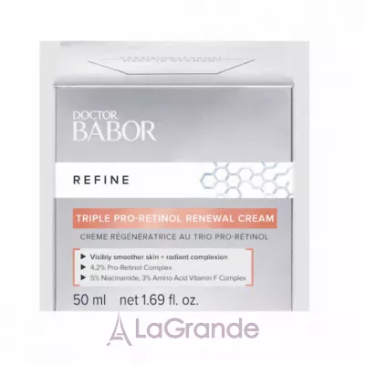 Babor Doctor Babor Refine Cellular Triple Pro-Retinol Renewal Cream     