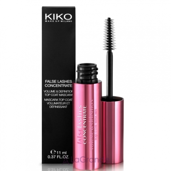 KIKO Volume & Definition Top Coat Mascara Тушь для объема ресниц купить оригинальную