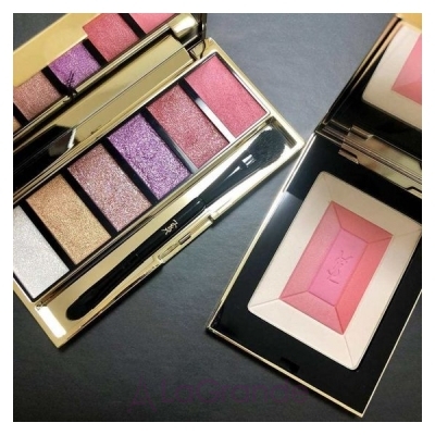 yves saint laurent shimmer rush face palette