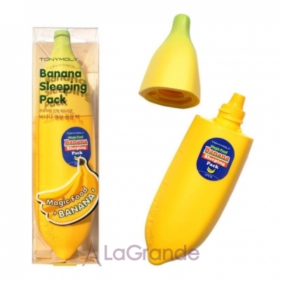 Банановая ночная маска для лица tony moly magic food banana sleeping pack