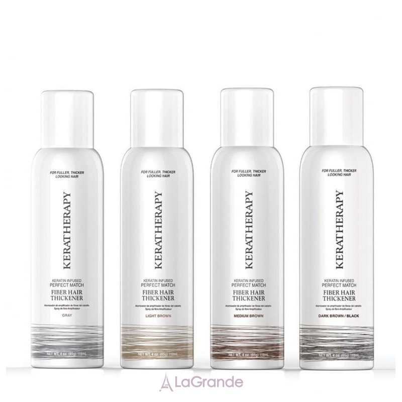 Keratherapy Fiber Hair Thickening Spray Камуфляж для скрытия залысин