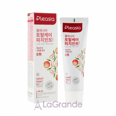 pleasia peach mint