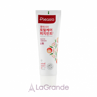 pleasia peach mint