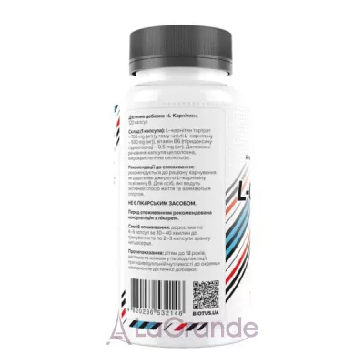 Biotus L-Carnitine ĳ������ ������� L-�������� � ��������
