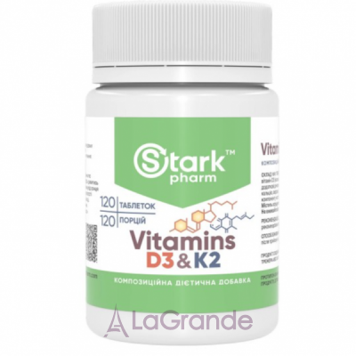 Stark Pharm Vitamin D3 & K2 ĳ������ ������� 