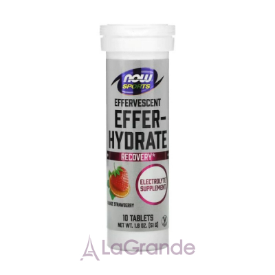 Now Foods Effer-Hydrate Effervescent Orange Strawberry ���������� � ������ �������� �� ��������� � ��������� ���������
