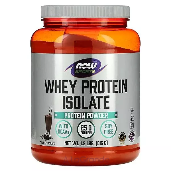Now Foods Sports Whey Protein Isolate Creamy Chocolate ������ ������������� ������� � ������ ���������� ��������