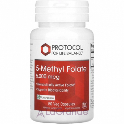 Protocol for Life Balance 5-Methyl Folate 5000 mcg ������� ������� ��� ��������� ����������� ������������ � ������ 