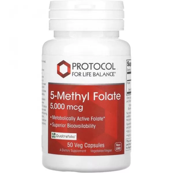 Protocol for Life Balance 5-Methyl Folate 5000 mcg ������� ������� ��� ��������� ����������� ������������ � ������ 