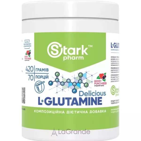 Stark Pharm L- Glutamine Delicious Powder Berry Punch ĳ������ ������� L-������� � ������� 