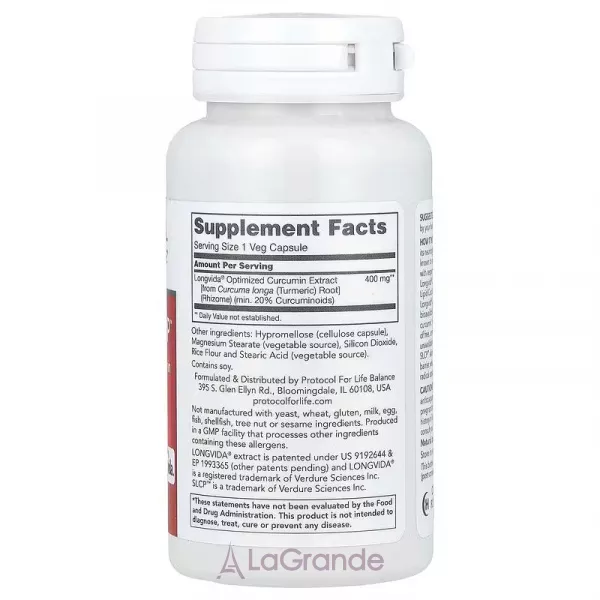 Protocol for Life Balance Cogumin SLCP� 400 mg ������������ ������� �������� � ��������