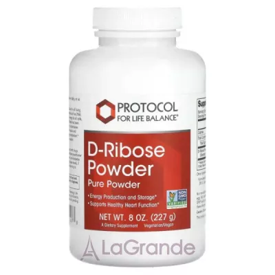 Protocol for Life Balance D-Ribose Powder ĳ������ ������� D-������ � �������