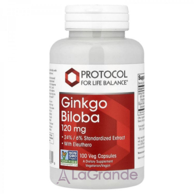 Protocol for Life Balance Ginkgo Biloba 120 mg ������� �������  �������� �������� ��������������,������ � ������������ �������� 