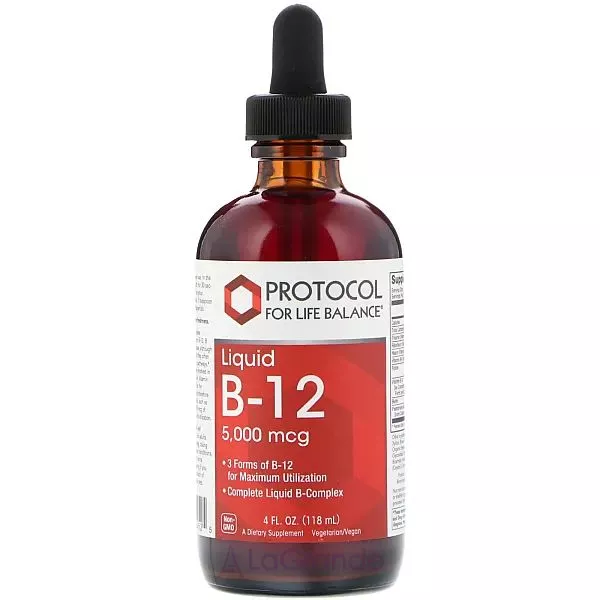 Protocol for Life Balance Liquid B-12 5000 mcg ĳ������ ������� ³���� B-12 ����� 5000 ���