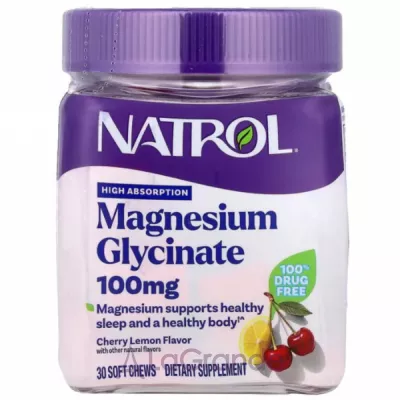 Natrol Magnesium Glycinate 100 mg ������ ������� ������ ������������ 100 �� 