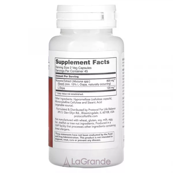 Protocol for Life Balance Mucuna Extract 400 mg ĳ������ ������� �������� ������ ������ ������ ��� �������� ������� ������� ������� � ��������