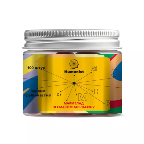 Humanist Lion's Mane Gummies Orange ����������� ������� �������� � �������� ����������� 