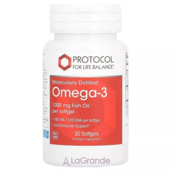 Protocol for Life Balance Omega-3 1000 mg ������������ ������� �����-3 � ��������