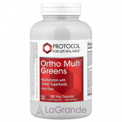 Protocol for Life Balance Ortho Multi� Greens ³������-���������� �������� �� �������� ����������� � ��������