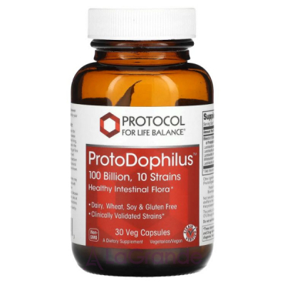 Protocol for Life Balance ProtoDophilus  100 Billion ������� ������� ���������� ������� 100 ���� ���, 10 �����, � ���������� ��������