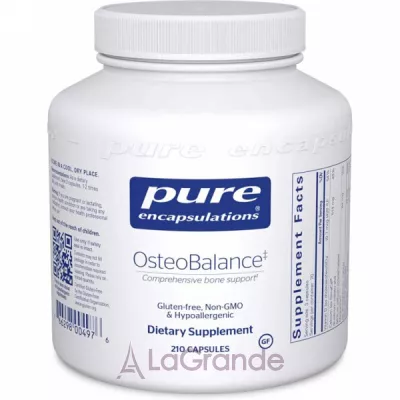 Pure Encapsulations OsteoBalance ĳ������ ������� ����������� ��� ���������� ��������� ������� �� ����������� �������� ����� � ��������.