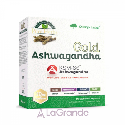 Olimp Gold Ashwagandha KSM-66 ����������� ������� 