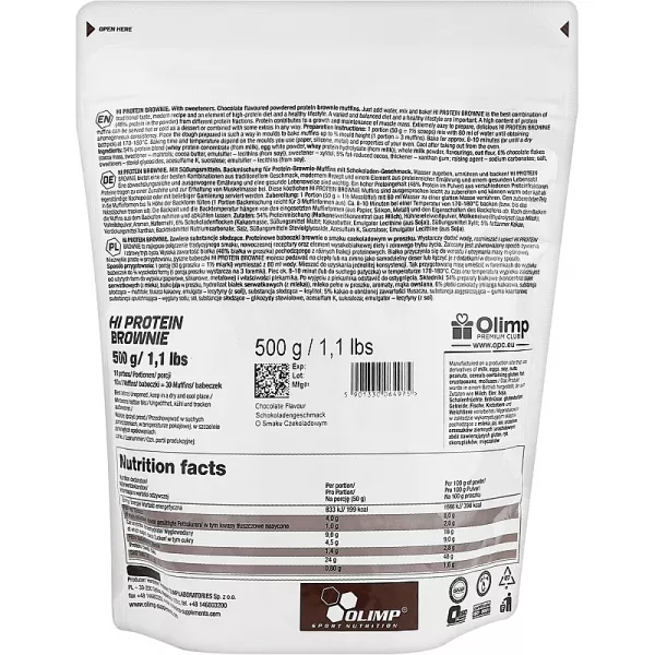 Olimp Hi Protein Brownie Dessert In Powder ����������� ����� ��� ������������� ������, � �������