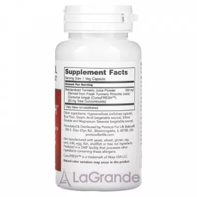 Protocol for Life Balance CurcuFRESH ĳ������ ������� ������� ���������� ���������� � ��������