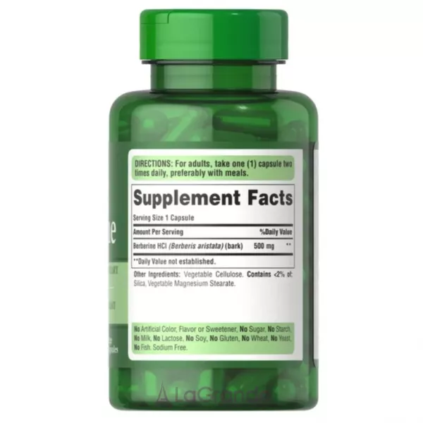 Puritan's Pride Berberine 500 mg ĳ������ ������� 