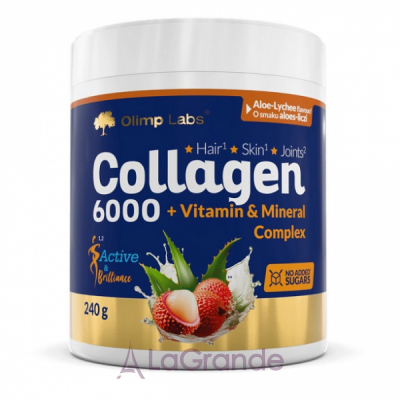 Olimp Collagen 6000 + Vitain & Mineral Complex Aloe-Lichee ������� ������� 