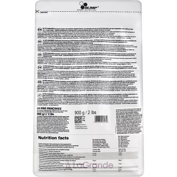 Olimp Hi Pro Pancakes In Powder Raspberry ��������� ���� ��� ������������ �������, � ������ ������