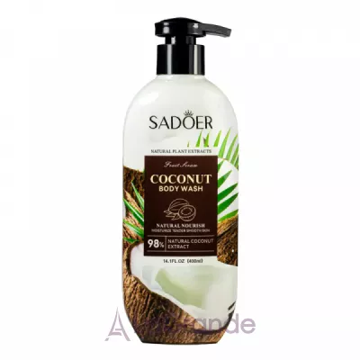 Sadoer Natural Plant Extracts Coconut Body Wash �������������� ���� ��� ���� � ���������� ������