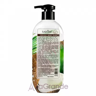 Sadoer Natural Plant Extracts Coconut Body Wash �������������� ���� ��� ���� � ���������� ������