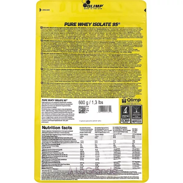 Olimp Pure Whey Isolate 95 Strawberry ������ ������� 
