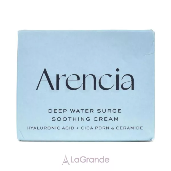 Arencia Deep Water Surge Soothing Cream ������������� ���� ��� ���� � ���������, ���������� � ����������