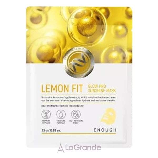Enough Lemon Fit Glow Sunshine Mask �������� ����� ��� ������ ���� ���� � �������