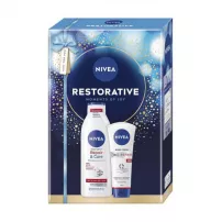 Nivea  Restorative 2025 �����  (b/lot/250ml + h/cr/100ml)