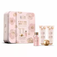 Grace Cole The Luxury Bathing Creme Brulee, Orange Blossom & Vanilla ����� ��� ���� "����-�����, ������ ��������� � ������" (sh/gel 50ml+b/cream 50ml+h/cream 50ml+b/fizzer 25g)